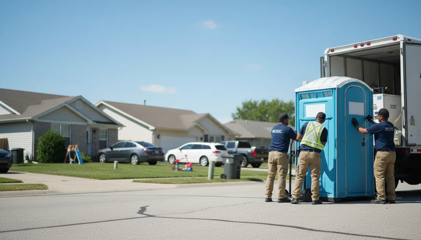 Standard Porta Potty Rentals in Delaware, OH near me